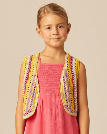 MUSTARD KNIT VEST