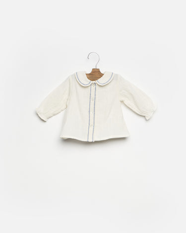 STARRY NIGHT HERRINGBONE LONG SLEEVE SHIRT