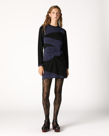 BICOLOR MINI DRESS