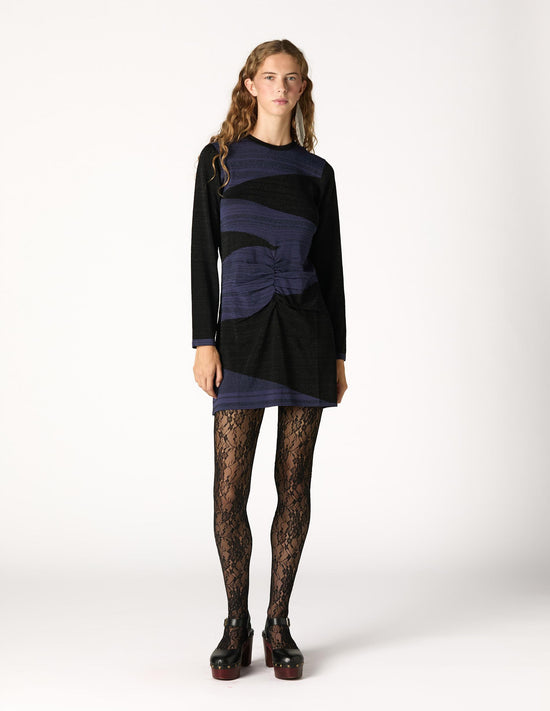BICOLOR MINI DRESS