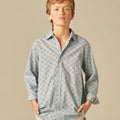 BLUE LEAF SHIRT