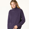 PENSÉE BUTTON TURTLENECK SWEATER
