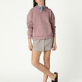IRON GREY GATHERED SKIRT