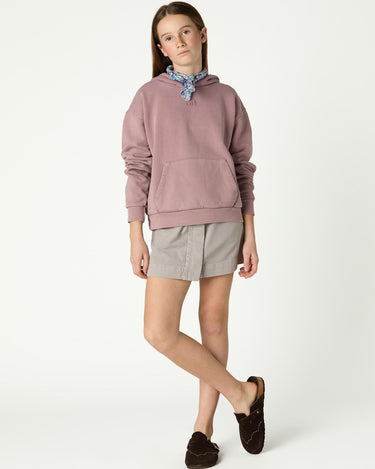 IRON GREY GATHERED SKIRT