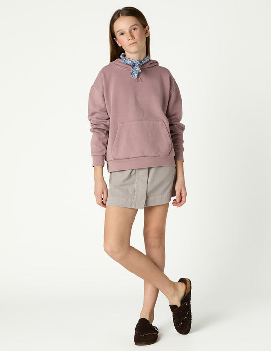 IRON GREY GATHERED SKIRT