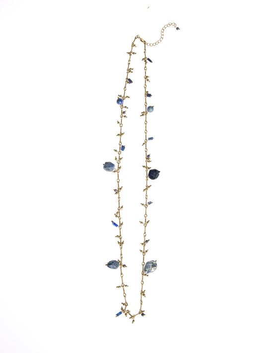 LAPIS LAZULI STONE NECKLACE