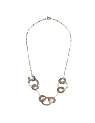 SILVER CIRCLE NECKLACE