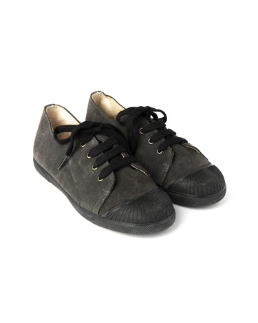 ANTHRACITE LACE-UP SNEAKER