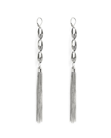 PENDIENTES CADENA PLATA