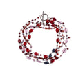 LONG NECKLACE BERRY STONES