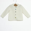 ECRU BUTTON COLOURED JACKET