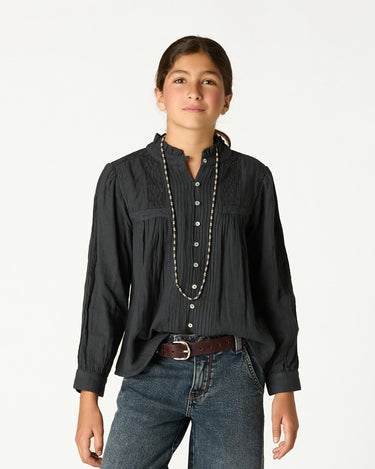 CAMISA JARETAS LACE ANTRACITA