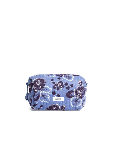 NECESER PRINT VINTAGE ANILINE BLUE PEQUEÑO