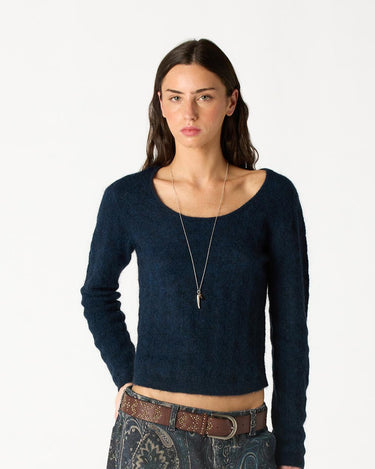 TOP PUNTO ESCOTE REDONDO MIDNIGHT
