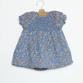 NEST DRESS BLOOM BLUE