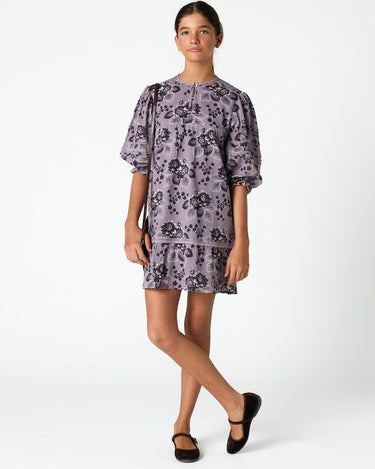 OVERCAST VINTAGE PRINT DRESS