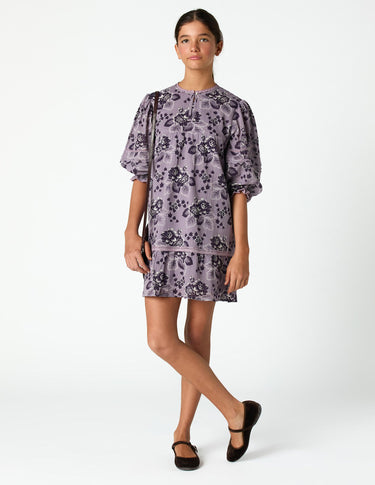 OVERCAST VINTAGE PRINT DRESS