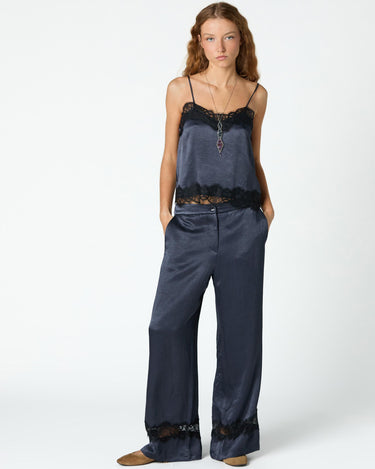PANTALON LACE AZUL