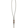 NECKLACE BEADS AGATHA RHOMBUS