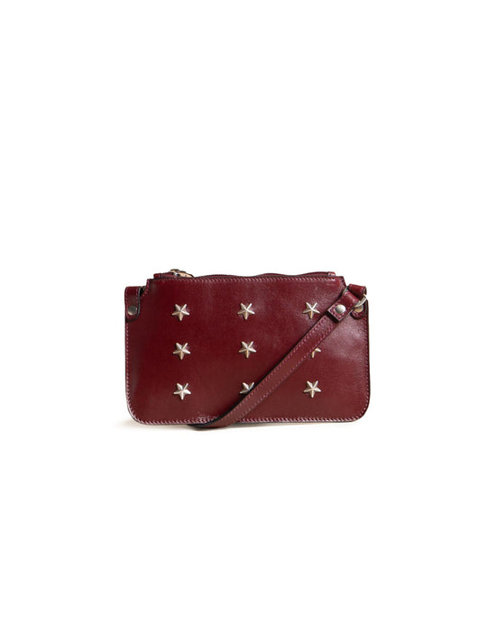 MAROON STAR BAG