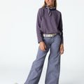 "NN" TROUSERS EMBROIDERED OVERCAST