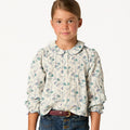 CAMISA BRIGHT FLOWERS BLUE