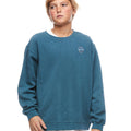 Sudadera azul oscuro palmera