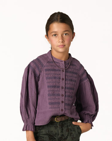CHOCOLATE ROUND NECK NIDOS SHIRT