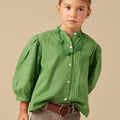 GREEN SHIRT GATHERS