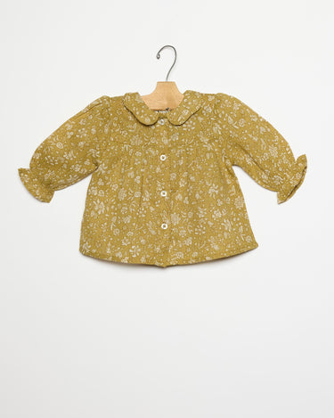 CAMISA CUELLO ONDAS TOILE CURRY