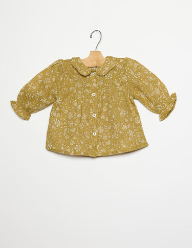 CAMISA CUELLO ONDAS TOILE CURRY