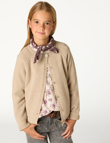 CHAQUETA MARRÓN GLACÉE
