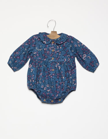 RANITA CUELLO BEBE NIGHT GARDEN BLUE