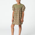 DITSY PRINT PINK DRESS
