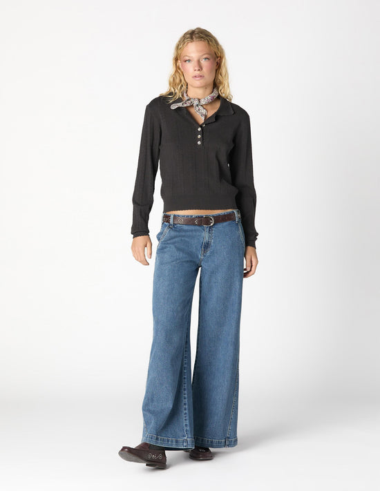 PANTALÓN "NN" BORDADO BLUE