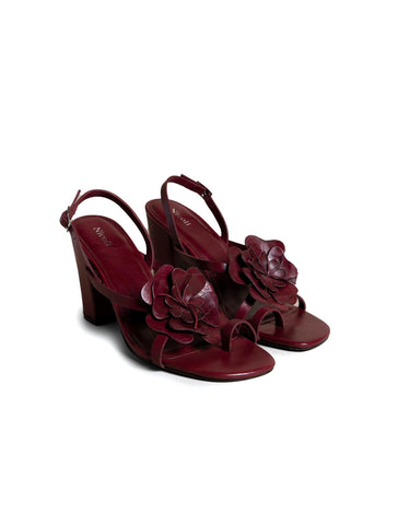 CHERRY BLOSSOM HEEL SANDAL