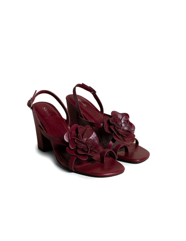 CHERRY BLOSSOM HEEL SANDAL