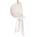 CHRISTENING BONNET WITH COINS