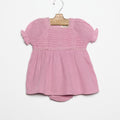 DRAWSTRING DRESS PINK