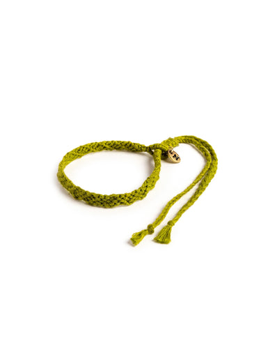 GREEN THREAD BRACELET