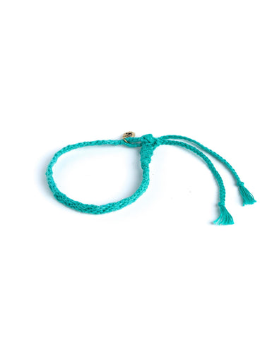 GREEN THREAD BRACELET CL