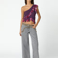 PANTALON CANESU BORDADO GREY