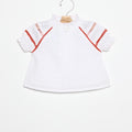 CAMISA MANGA PICOTING WHITE