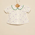 GREEN KNIT FLORAL SHIRT