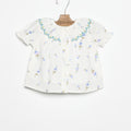 DOBBY KNIT SHIRT BLUE