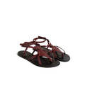 BURGUNDY SANDAL