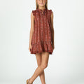 PRINTED BOHO ROOT DRESS