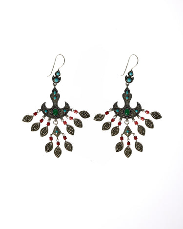 ETHNIC SILVER EARRINGS
