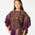 EMBROIDERED PONCHO