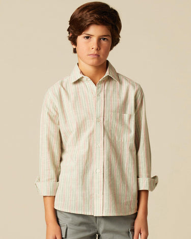 FRENCH STRIPES GREY SHIRT